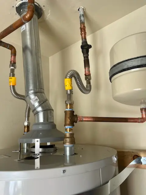 Water heater installation and plumbing repair in Warehouse Point